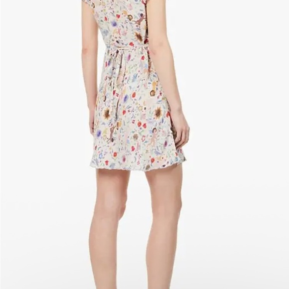 Ciao Lucia Pink and Orange Ruffled Tiered Sundress - Picture 4 of 9